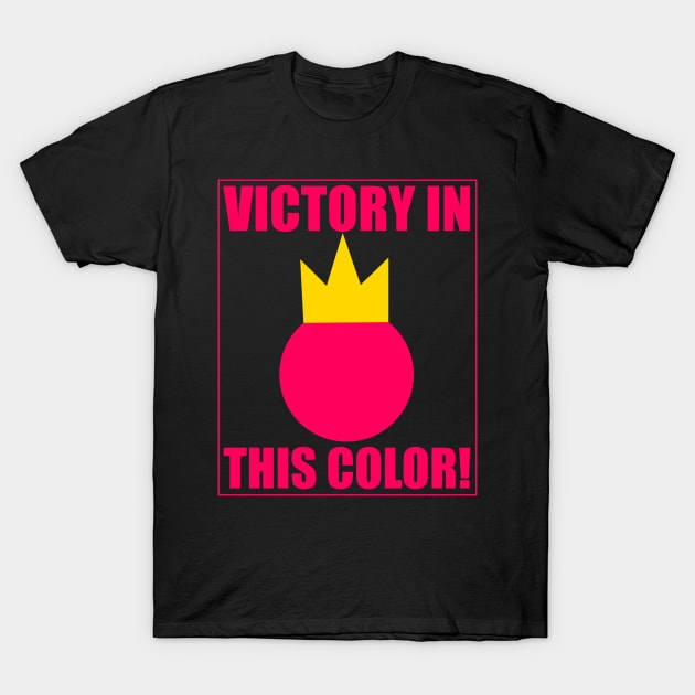 Stick Fight - Red Victory in this Color T-Shirt by Cactus Sands